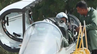 Watch: India, Japan air chiefs take Tejas sorties during joint air exercise | India News