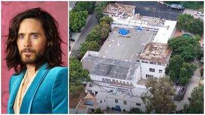 Jared Leto sells former Los Angeles Air Force compound for $12 million; 14,649-sq-ft mansion bought for $5 million in 2015 had screening rooms, film vaults and a Cold War history |