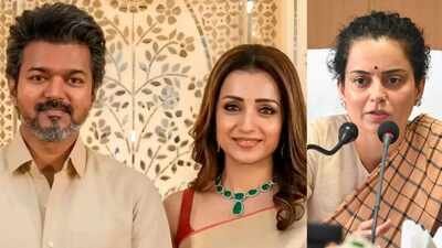 Kangana Ranaut supports Trisha Krishnan amid character assassination over link-up rumours with CM Vijay: ‘It’s always the woman who is targeted’ |