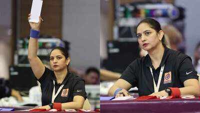 Seven months pregnant, she judged bouts. Now, history awaits Kirtisna at 2026 Asian Games | Asian Games 2026 News