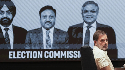 ‘This is treason’: Rahul Gandhi revives ‘vote chori’ charge after report of rift within EC | India News