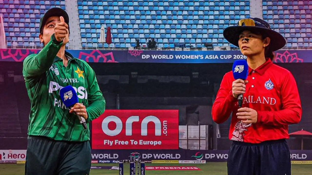 Pakistan Women vs Thailand Women Live Score, Women’s Asia Cup 2026