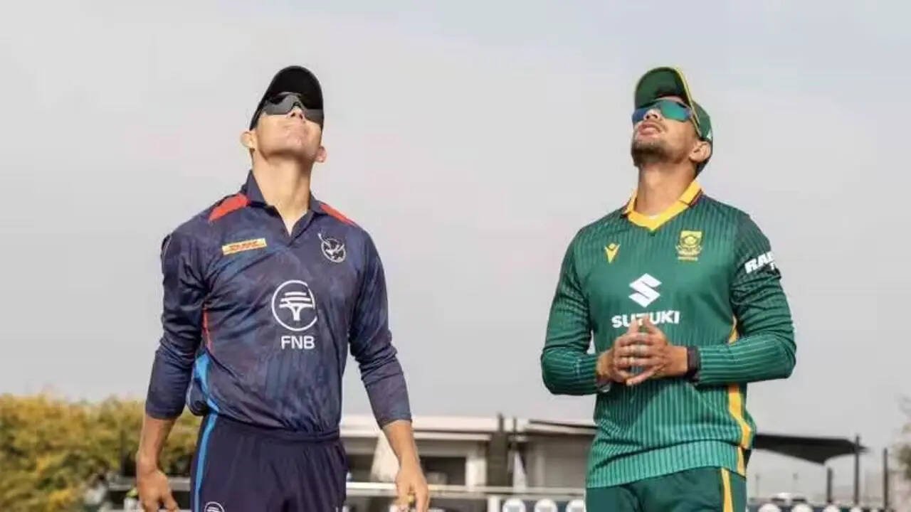 Namibia 18/1 in 5.5 Overs