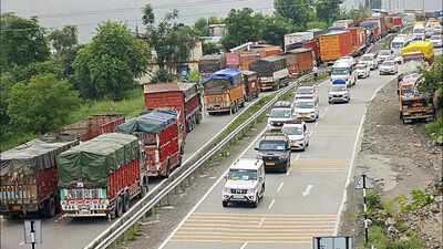 In a first, waste plastic mixed with bitumen in pilot test section of NH-44 | India News