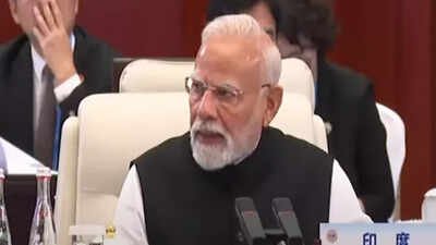 ‘No double standards on terrorism’: PM Modi’s message at SCO summit in presence of Pak PM Shehbaz Sharif | India News