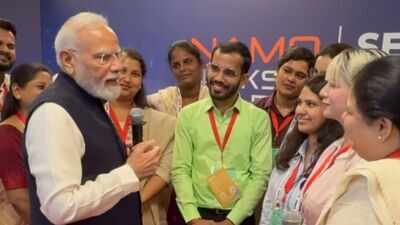 ‘Of birthdays and same-to-yous…’: PM Modi shares video on Insta from SEMICON India | India News