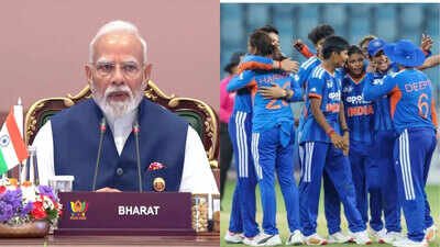 ‘Proud moment for Indian cricket’: PM Modi, President Murmu hail India after historic Women’s Asia Cup triumph | Cricket News