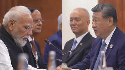 ‘Have opportunity to discuss cooperation’: PM Modi welcomes Xi; bilateral talks begin | India News