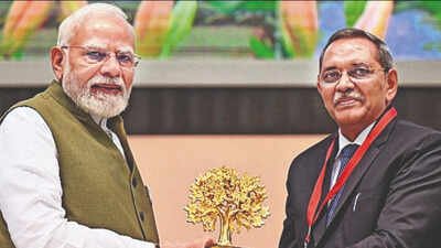 PM Modi pushes back on West’s narrative over carbon emissions | India News