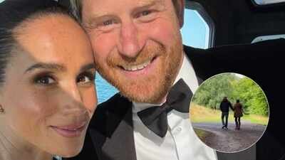 Meghan Markle shares her first glimpse of life in the UK with Prince Harry and kids: From muddy splashes to fishing | English Movie News