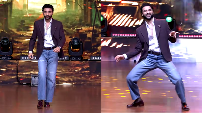 Raghav Juyal shows off his SLO-MO dance moves at ‘The Paradise’ pre-release event; Nani praises his energy | Telugu Movie News