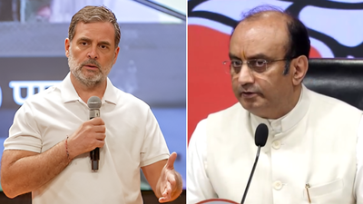 ‘No anti-incumbency against BJP?’ Party counters Rahul Gandhi with Tamil Nadu, Bengal poll history | India News