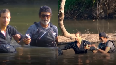 Did you know Rajinikanth once walked through crocodile-infested lake with Bear Grylls?; adventurer called him a ‘legend’ | Tamil Movie News