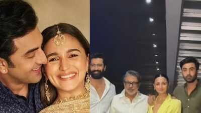 Ranbir Kapoor holds Alia Bhatt close in new photos; netizens notice his hand placement; ‘Alia still has crush on her man’ | Hindi Movie News