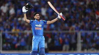 IND vs WI: Shubman Gill slams 10th ODI century, joins MS Dhoni in elite list | Cricket News