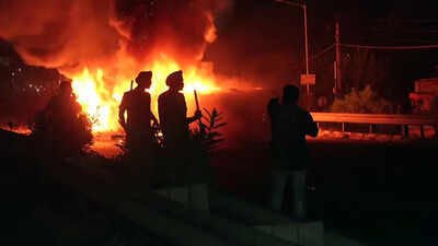 LPU protests: Over 2,000 police deployed after stone-pelting, vehicles set ablaze | India News