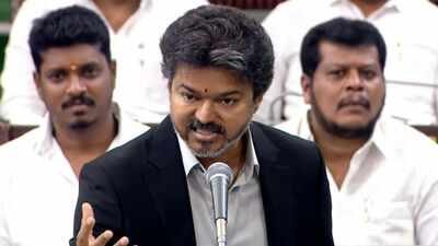 Cases against 3 DMK leaders over remarks against TN CM Vijay’s speech | India News