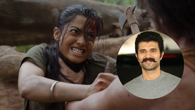Vijay Deverakonda calls wife Rashmika’s ‘Mysaa’ teaser ‘terrific’; says ‘Just no more injuries please’ | Telugu Movie News