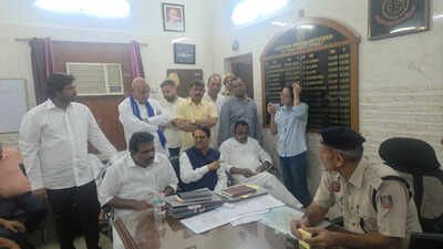 Kharge ‘purification’ row escalates as Congress MPs demand FIR from Delhi Police | India News