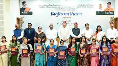 Uttarakhand CM Dhami hands over appointment letters to 332 recruits under ESI scheme | India News