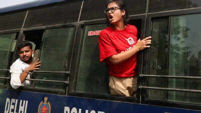 ‘We cannot let this become normal’: AISA’s Neha Bora on Delhi protest crackdown | India News