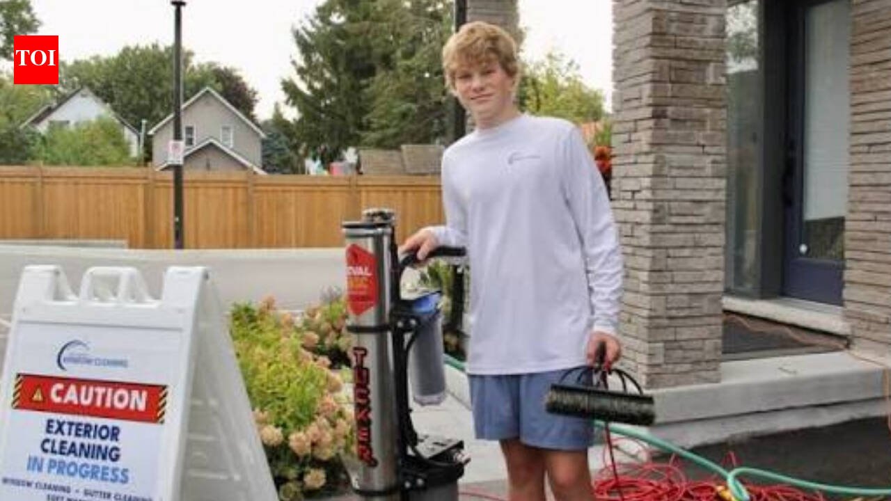 Meet Hudson Lightfoot, the 16-year-old Orillia teen who started window cleaning with a bucket and squeegee at 13, then grew it to 125 clients, hired employees and won a $3,000 business grant