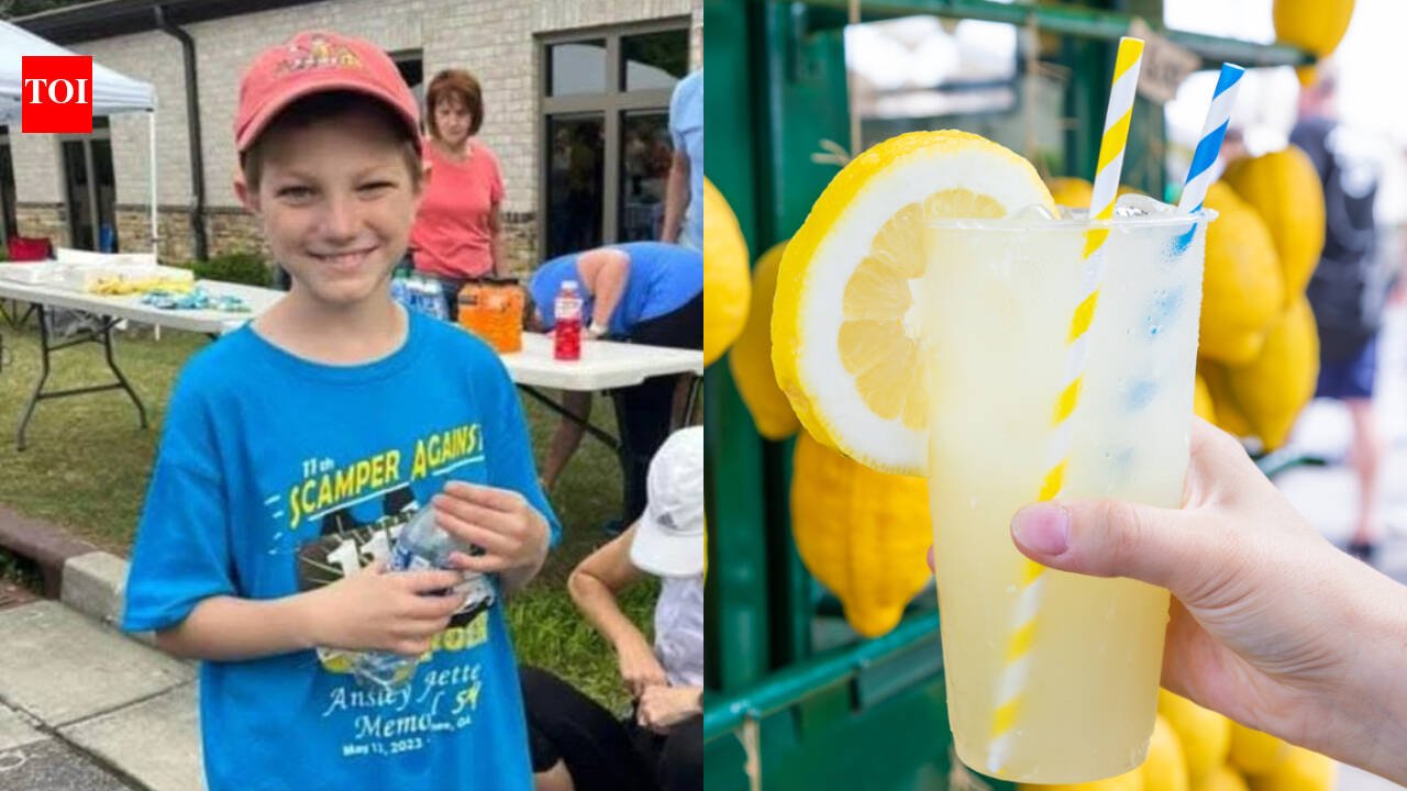 Rowan Rieve, 12, of Sugar Hill, Georgia, raised $22.25 at a lemonade stand while battling brain cancer; his gift inspired a $100,000 donation, and his city later honoured him after his death