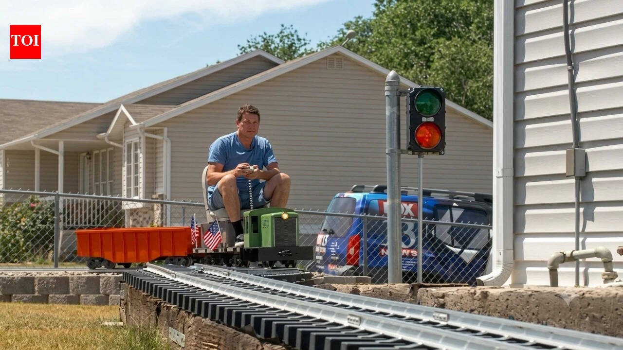 In 2015, Utah man Cory Mohl began building a backyard railroad; after 40,000 pounds of gravel and hundreds of hours, neighbours were riding it and he expected a final cost near $18,000