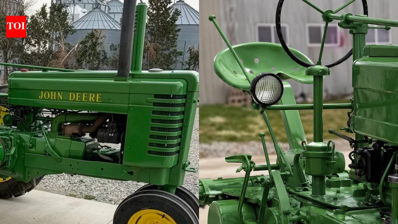 A Nebraska farmer found his father’s 1946 John Deere GM rusting under a tree decades after it left the family; he recognised it by a hand clutch modified after a childhood mishap and restored it