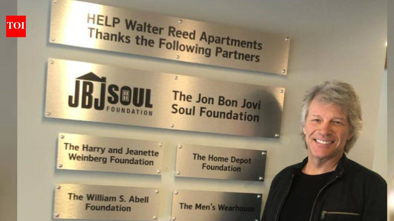 Jon Bon Jovi’s foundation helped turn part of the former Walter Reed Army Medical Center into housing; in 2019, the Washington project opened with homes for 77 formerly homeless veterans