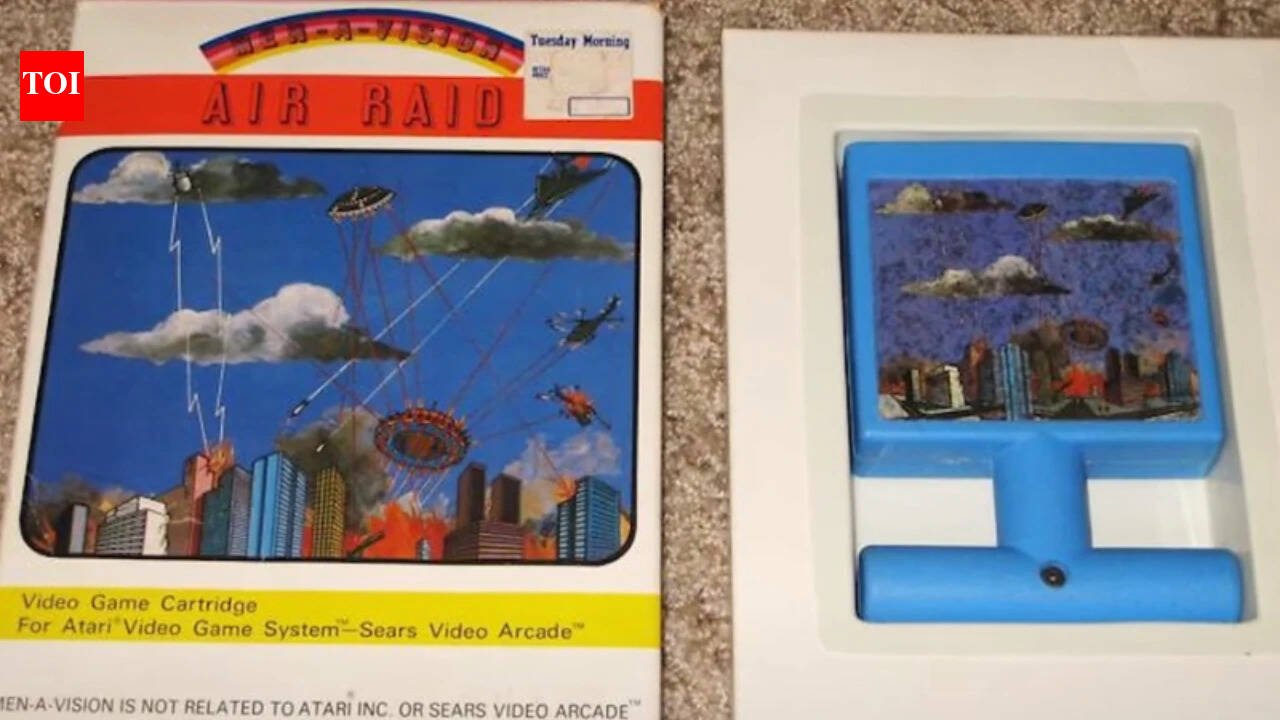 A box of old games donated to a Texas Goodwill contained a rare 1982 Air Raid cartridge for the Atari 2600; Goodwill said only 13 copies were known at the time, and the game sold for $10,590.79