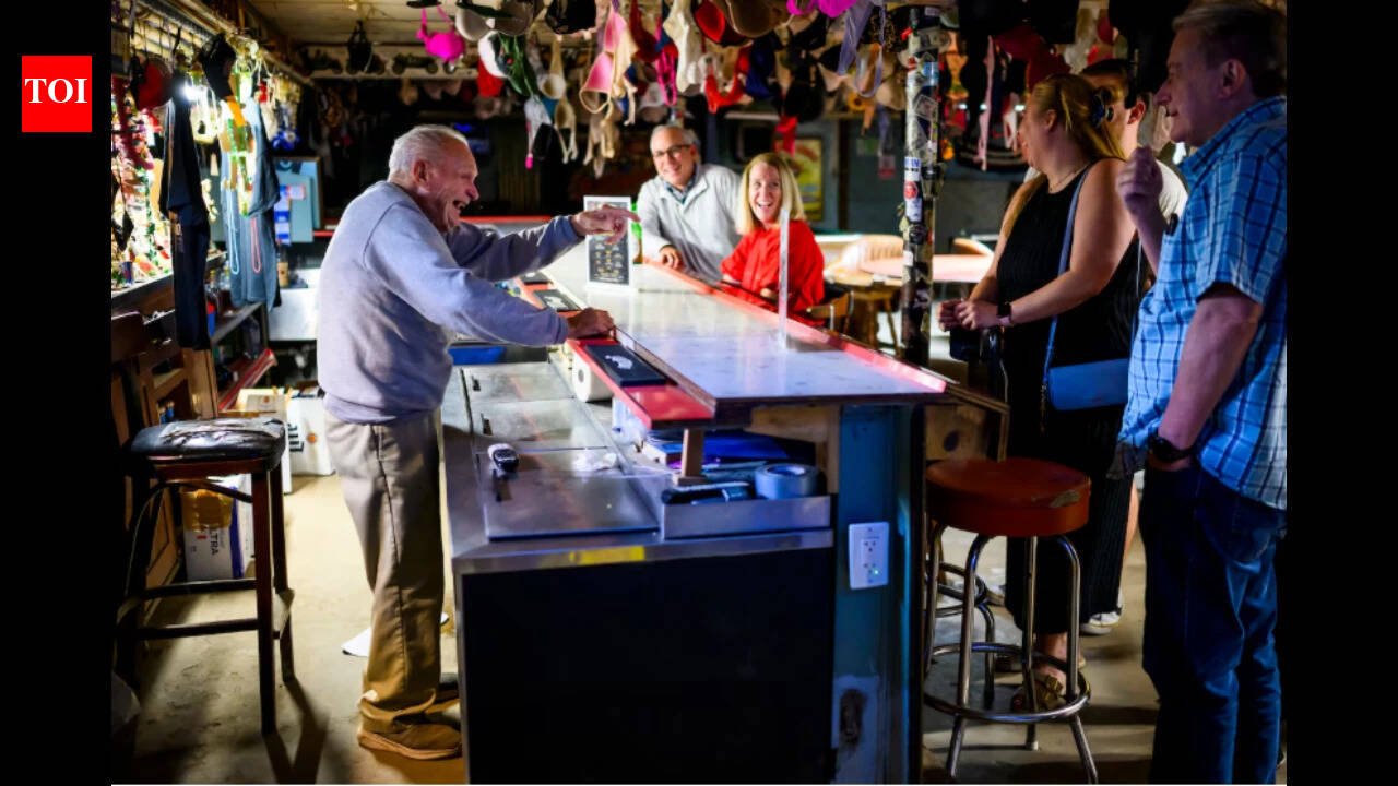 A 103-year-old World War II veteran has been tending the same basement bar in Maryland since 1963; after 63 years behind the counter, Irv Koch still opens when the first customer arrives