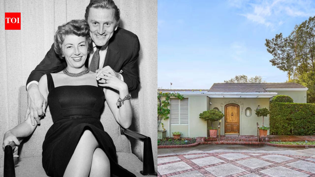 In 1976, Kirk and Anne Douglas paid $400,000 for a Beverly Hills home and turned its garden path into a private walk of fame with more than 40 celebrity autographs; 45 years later, the estate sold for $9.015 million