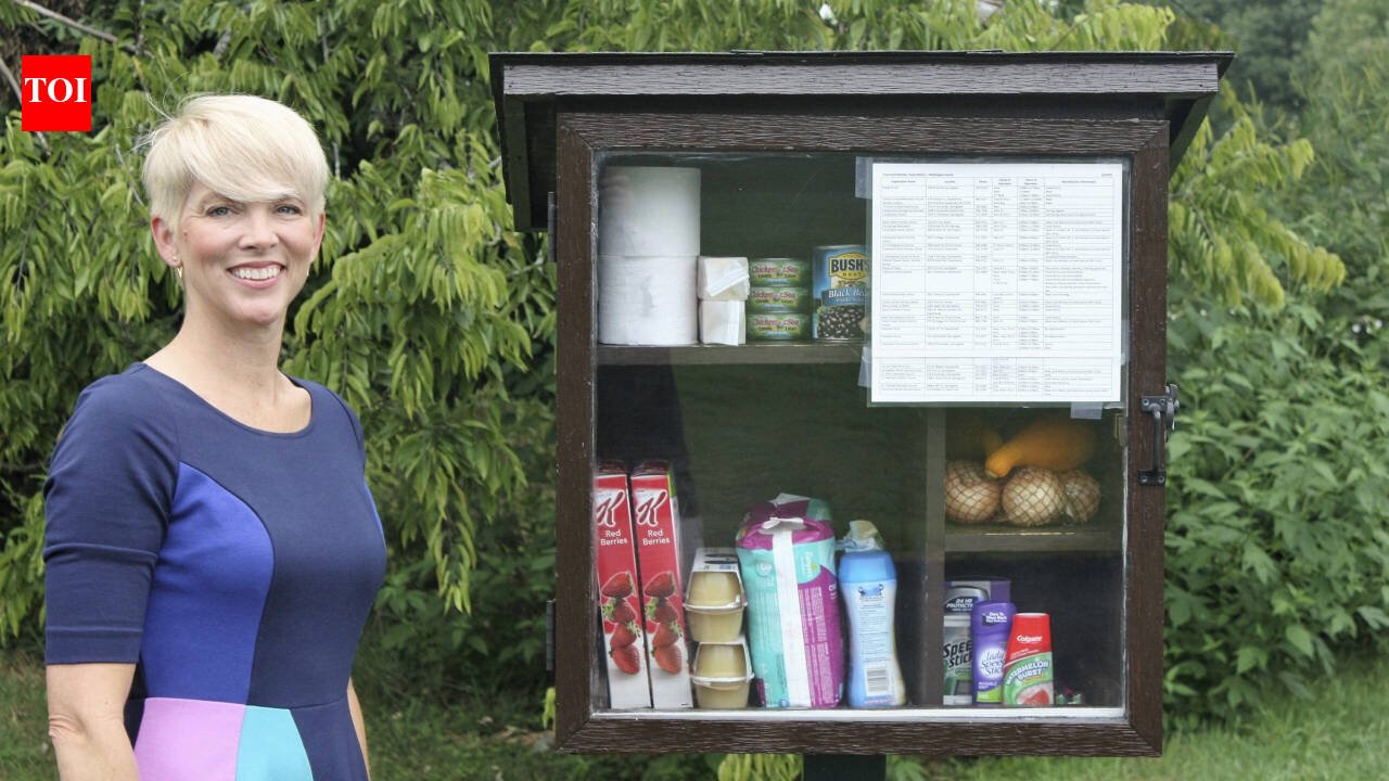 In 2016, an Arkansas woman put one wooden pantry outside a church with food and toiletries; within three months the idea had gone global, and the movement now maps 2,301 mini pantries