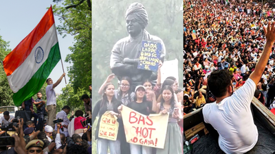 From ‘vote chori’ to ‘chita andolan’: Street protests return with a new playbook | India News