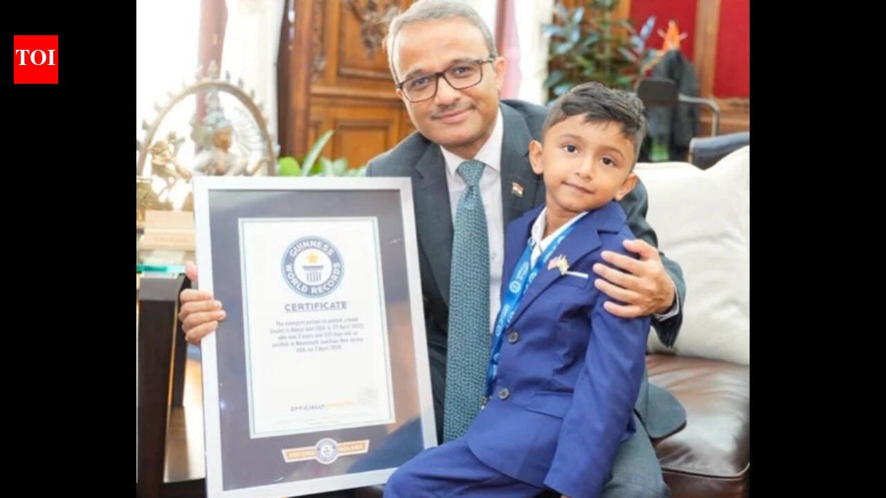 Meet Advay Jain: Indian-American kid who made Guinness record as the youngest person to publish a book. He was 3 when he wrote ‘Dino Learns Not To Waste Food’