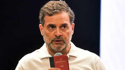 ‘Anti-monopoly, not anti-business’: Rahul Gandhi demands ‘level playing field’ for corporations | India News