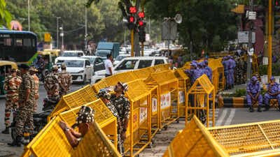 ‘Unprecedented security’: How Delhi is bracing for October 10 protests against CEC | India News