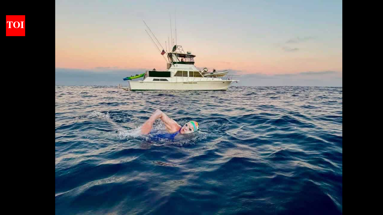 A 70-year-old woman swam 20 miles across California’s Catalina Channel after her brother received a kidney transplant; she raised over €15,000 | World News