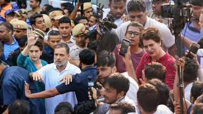 Evening news wrap: Rahul, Priyanka lead big march to SC; plea alleging vote chori filed against EC & more | India News