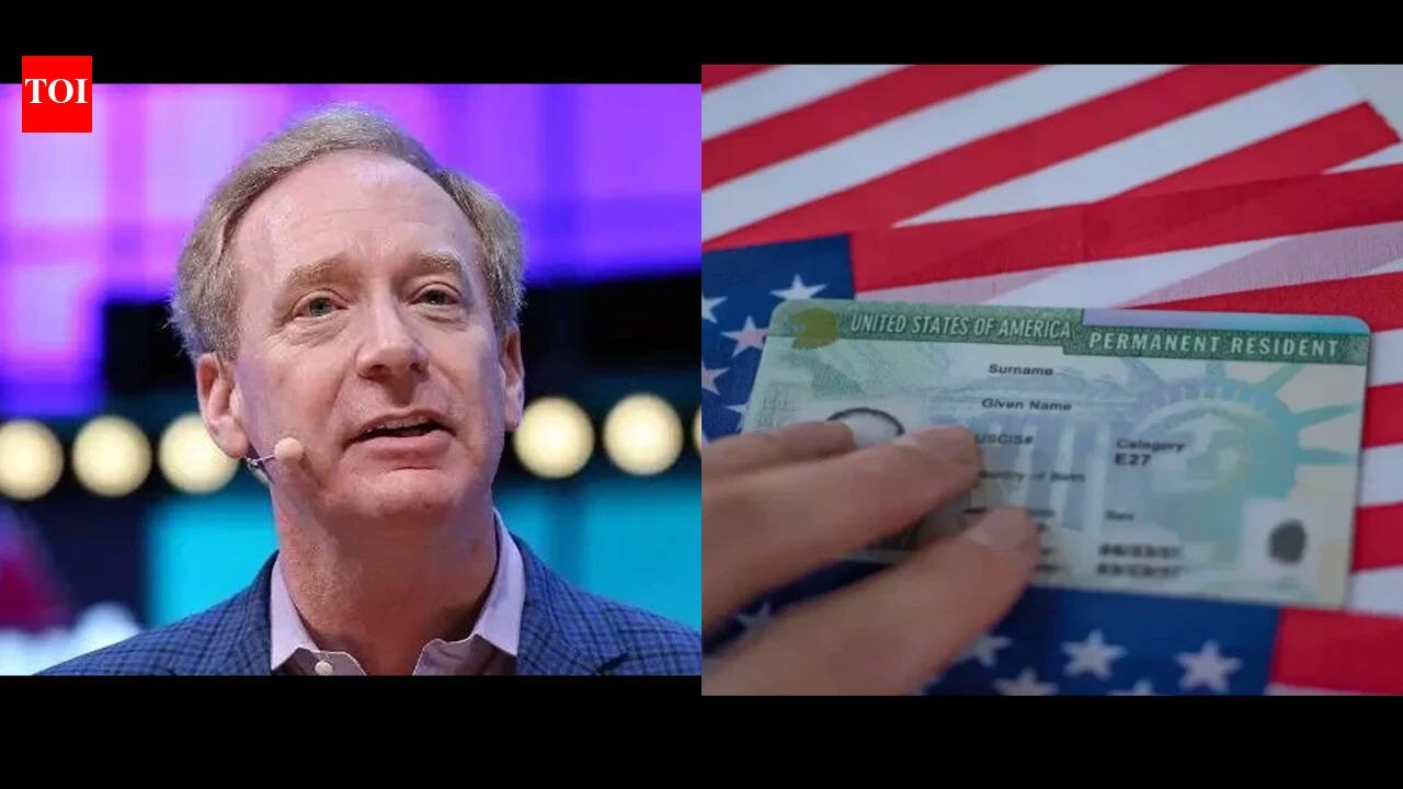 Microsoft president Brad Smith says it’s ironic that White House targeted his company the same day it gave a medal to former H-1B Satya Nadella