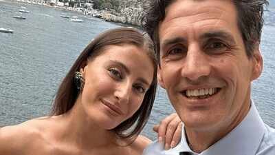 ‘Hamish & Andy’ star Andy Lee and Rebecca Harding tie the knot in an intimate wedding |