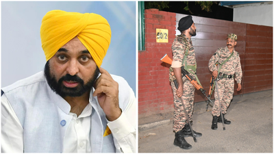 Cbi Raids Cm Bhagwant Mann: CBI raids CM Bhagwant Mann’s camp office, his OSD’s home in graft probe | India News