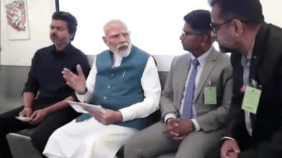 Watch: PM Modi inaugurates Rs 4,900 crore Chennai Metro Phase II stretch, rides train with CM Vijay | India News
