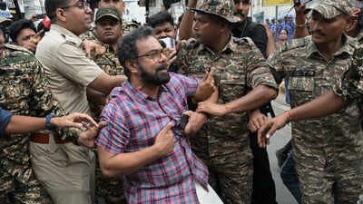 ‘Can’t intimidate democracy’: CPM MP John Brittas writes to CJI, President & RS chair over Delhi police ‘assault’ | India News