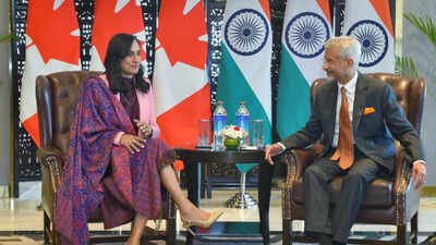 India Canada Relations: ‘Advancing our Strategic Partnership’: EAM Jaishankar meets Canadian counterpart Anita Anand as India, Canada push to reset ties | India News