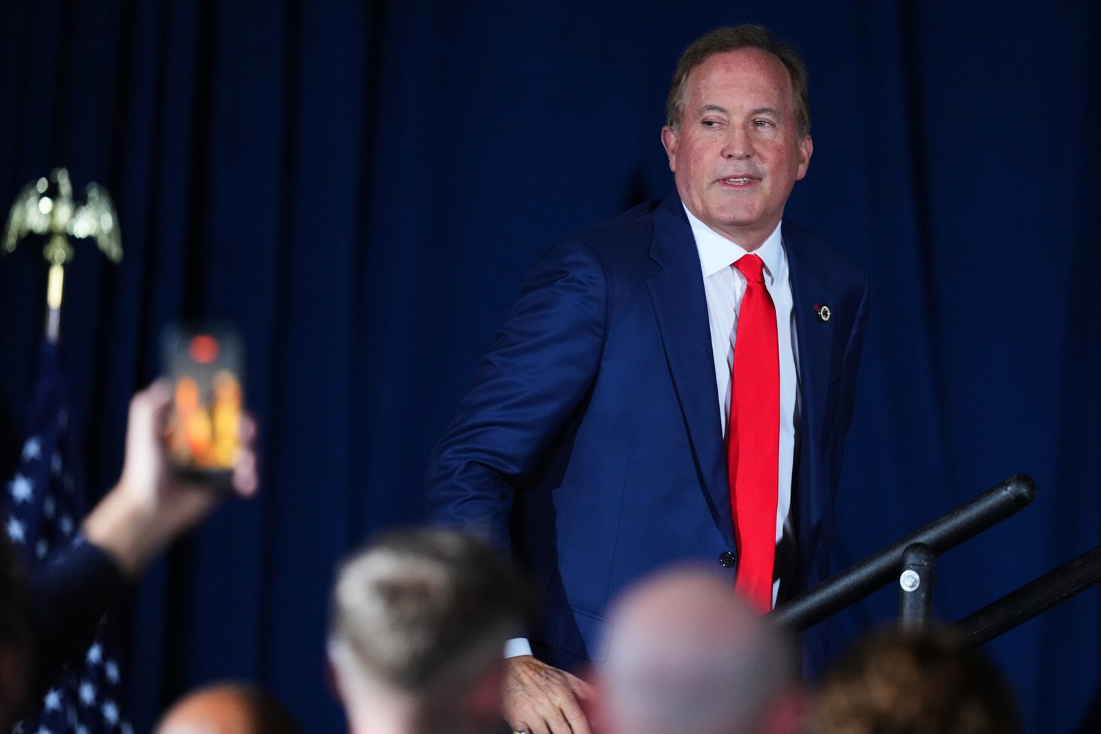 Campaign ‘all coming from DC,’ Paxton says