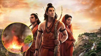 Mumbai Film City Fire News: Fire breaks out on Ranbir Kapoor and Sai Pallavi’s ‘Ramayana’ temporary set; no injuries reported | Hindi Movie News