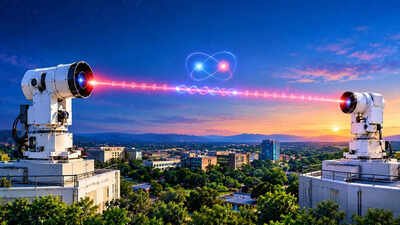 India successfully demonstrates its first free-space quantum-secure communication link for over 5.5 km | India News