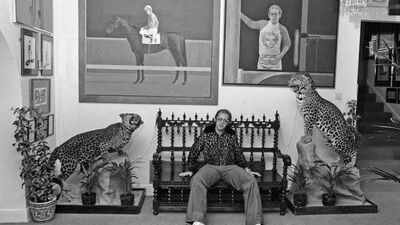 In 1972, Elton John bought his first home and named it Hercules; inside the Rocket Man’s extraordinary world of art, cars and maximalist interiors |